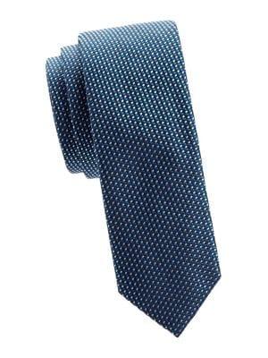 Hugo Textured Woven Silk Tie
