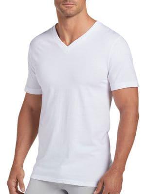 Jockey 3-piece Staynew Technology V-neck Tees Set + 1 Bonus Tee