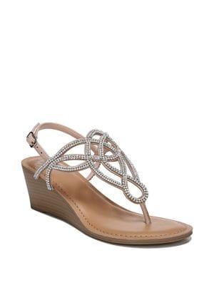 Fergalicious Cherish Too Faux Leather Wedge Sandals