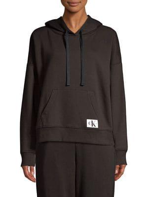 Calvin Klein Monogram Boyfriend Fit Logo Hoodie