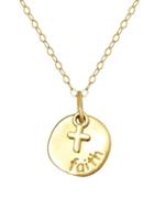 Lord & Taylor 14 Kt. Yellow Gold Layered Charm Necklace