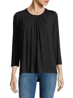 Weekend Max Mara Pleat-neck Top
