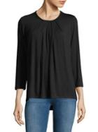 Weekend Max Mara Pleat-neck Top