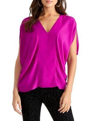 Rachel Roy Rima Draped Blouse