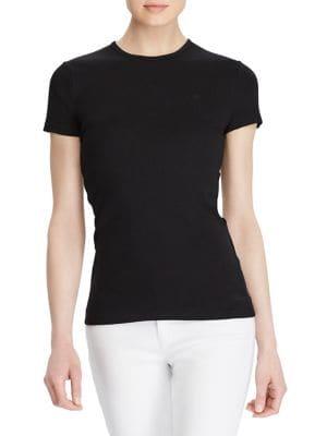 Lauren Ralph Lauren Monogram Cotton T-shirt
