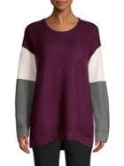 Calvin Klein Colorblocked Chunky Sweater