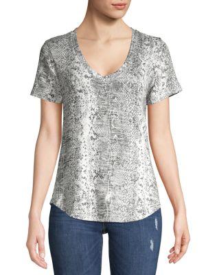 White Crow Printed Short-sleeve Tee