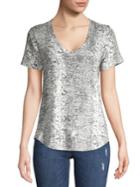 White Crow Printed Short-sleeve Tee