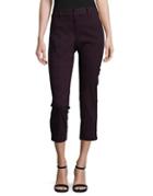 Lord & Taylor Petite Kelly Cropped Pants