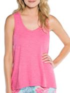 Pj Salvage V-neck Slub Jersey Tank Top