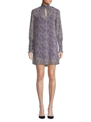 Bailey 44 Leopard-print Shift Dress