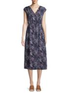 B Collection By Bobeau Danielle Surplice Midi Dress