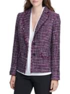 Donna Karan Fringe Tailored Jacket