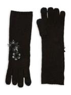 Lauren Ralph Lauren Flower Applique Gloves