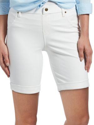 Hue Cuffed Essential Denim Shorts