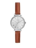 Fossil Kinsey Stainless Steel & Leather-strap Three-hand Watch