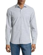 Black Brown Weekday Printed Button-down Shirt
