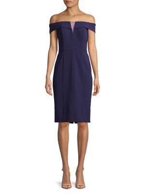 Vince Camuto Off-the-shoulder Bodycon Dress