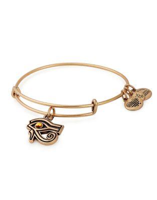 Alex And Ani Eye Of Horus Charm Bangle Bracelet