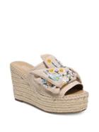 Franco Sarto Talina Floral Platform Espadrilles