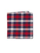 Black Brown Merrit Plaid Pocket Square