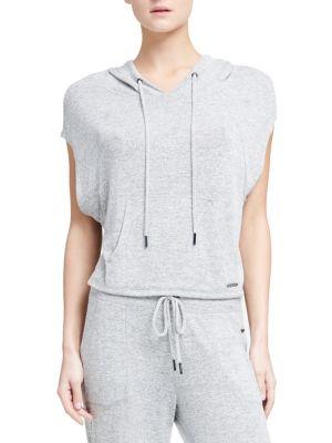 Dk Active Short-sleeve Hooded Pullover