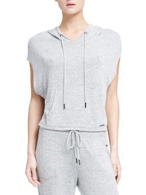 Dk Active Short-sleeve Hooded Pullover