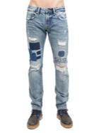 Cult Of Individuality Rocker Distressed Slim Jeans