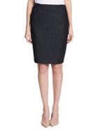 Calvin Klein Petite Dressy Denim Skirt