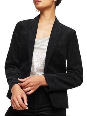 Miss Selfridge Cord Cotton Blazer