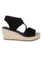 Eileen Fisher Whim Leather Espadrille Wedge Sandals