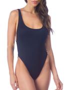 La Blanca One-piece Solid Anniversary Swimsuit