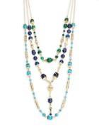 House Of Harlow Cairo Multi-row Beaded Necklace