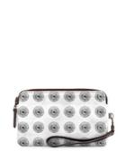 Vida Axis Leather Statement Clutch