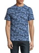 Black Brown Camouflage Cotton Tee