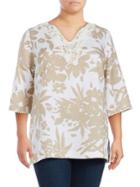 Context Plus Floral Printed Tunic