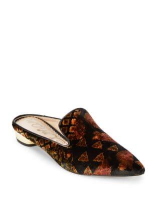 Sam Edelman Augustine Velvet Mules