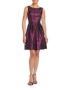 Cynthia Steffe Sophie Jacquard Fit-and-flare Dress
