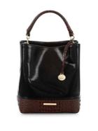 Brahmin Quincy Amelia Leather Bucket Bag
