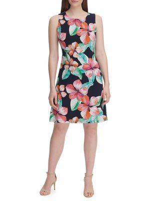 Tommy Hilfiger Wild Hibiscus Shift Dress