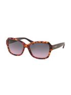 Coach Legacy Butterfly 56mm Square Sunglasses