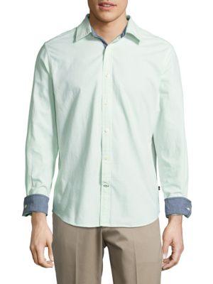 Nautica Mini-stripe Button-down Shirt