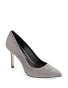424 Fifth Bianka Suede Point Toe Pumps