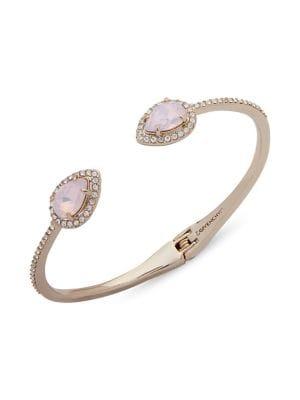 Givenchy Glass Pear Cuff Bracelet