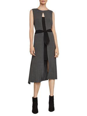 Bcbgmaxazria Two-tone Tunic Dress