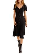 Mango Polka Dot Jacquard Button-front Dress