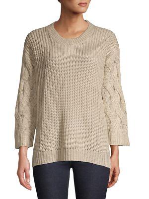 Jack By Bb Dakota Cable Knit Sweater