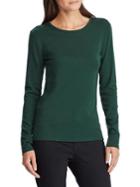 Lauren Ralph Lauren Slim-fit Stretch Long-sleeve Tee
