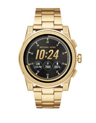 Michael Kors Access Grayson Goldtone Touchscreen Bracelet Smartwatch