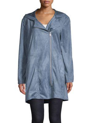 Jones New York Faux-suede Anorak